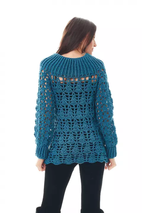 Blusa Azul Petróleo