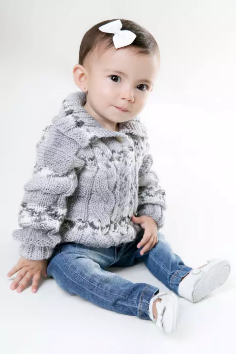 Blusa Cinza Print Baby