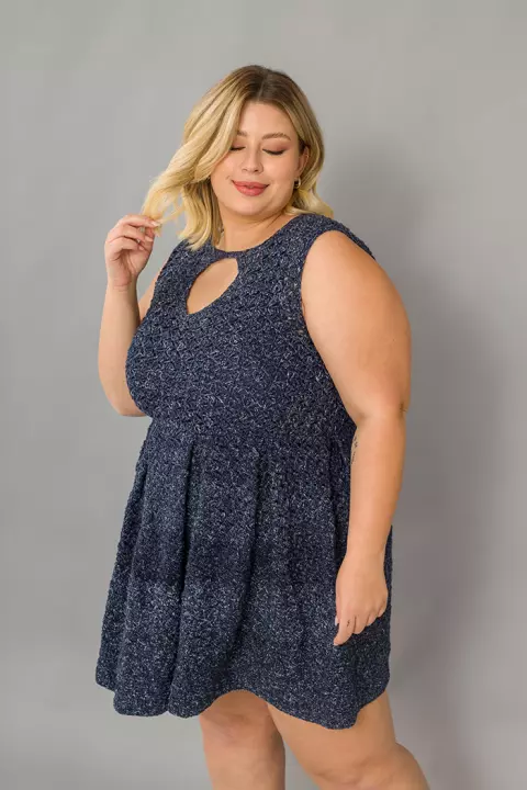 Vestido com Pences