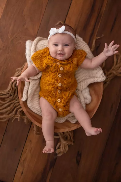 Body de Botões Infantil