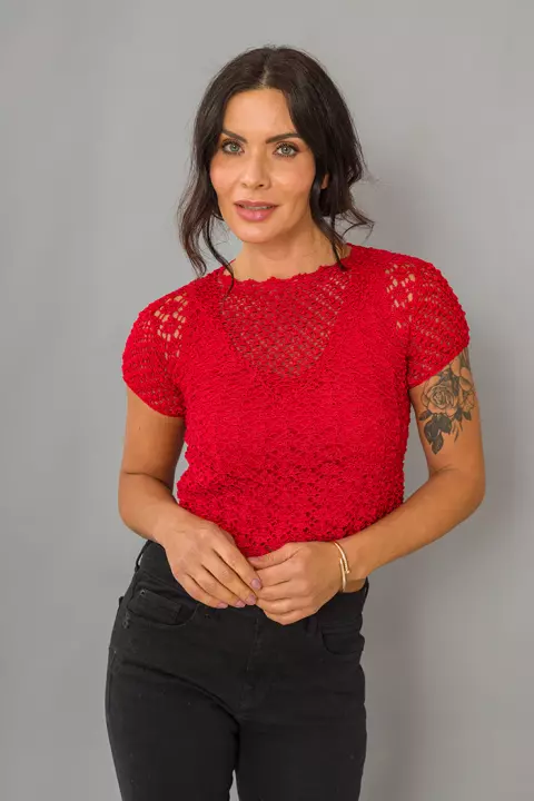 Blusa Pala com Pipoca