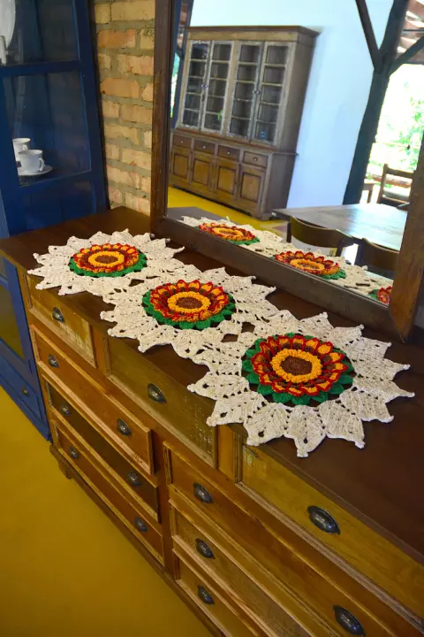Trilho de Mesa Girassol