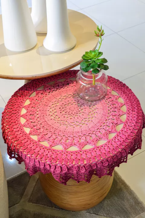 Toalha de Mesa Framboesa