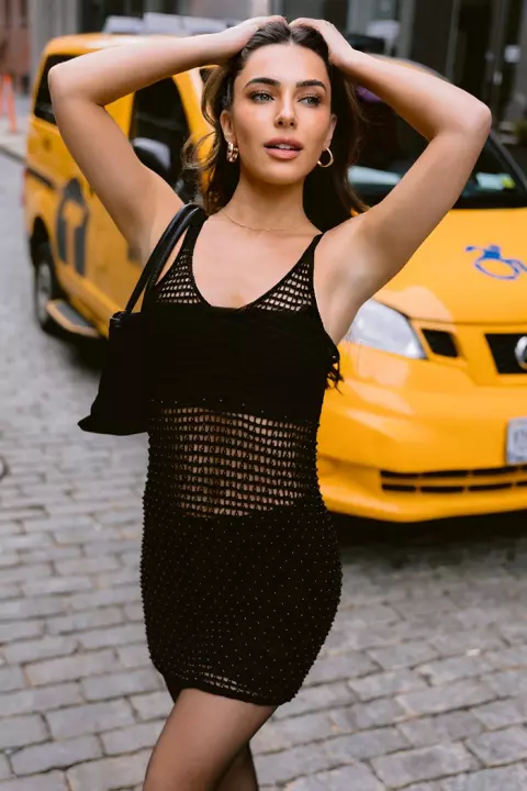 Vestido Pérolas
