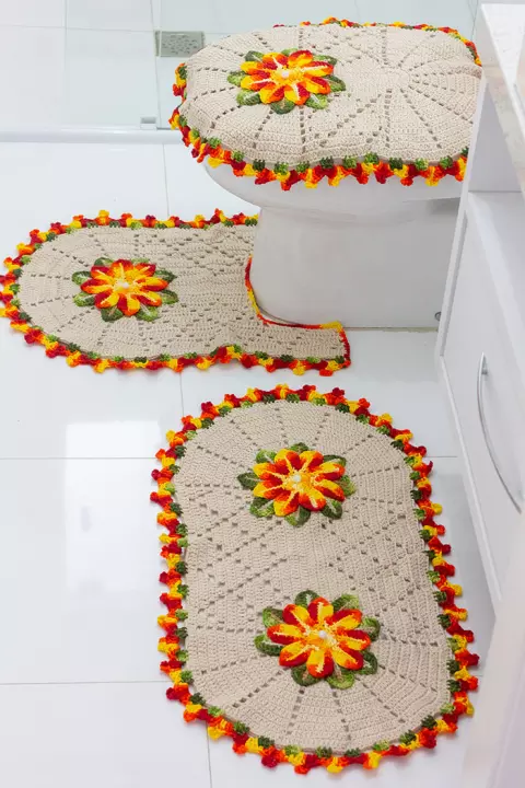 Jogo de Banheiro Hibisco