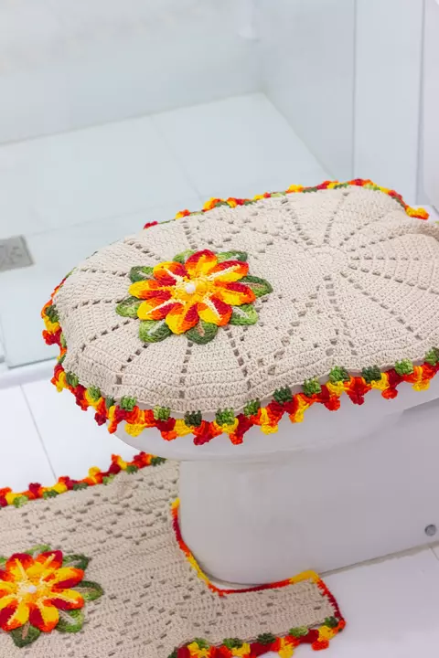 Jogo de Banheiro Hibisco