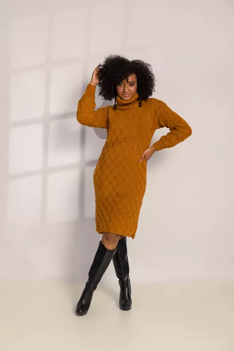Vestido Maxi Gola