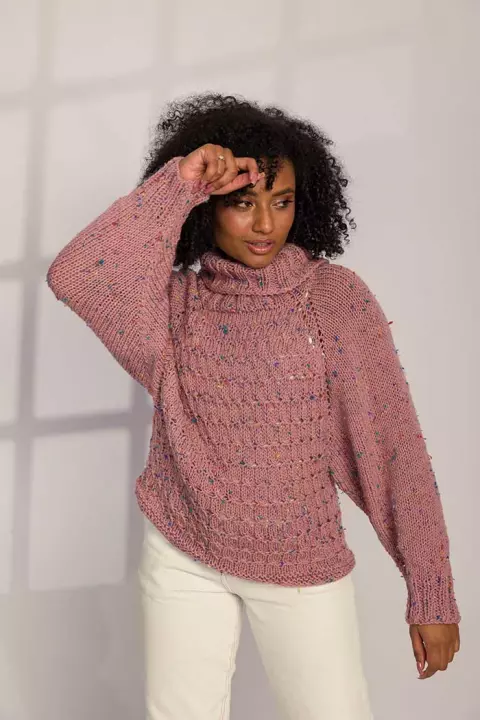 Blusa Rosa Antigo