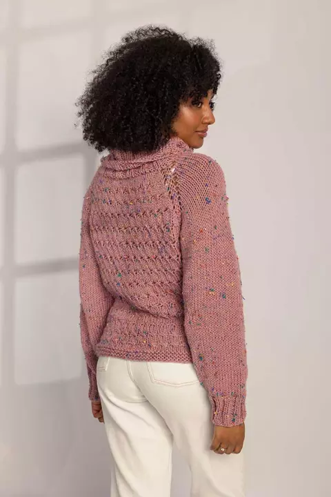 Blusa Rosa Antigo