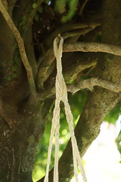 Suporte de Plantas Macramê 18 cm