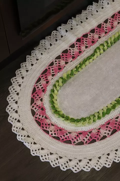 Tapete Oval Bailarina