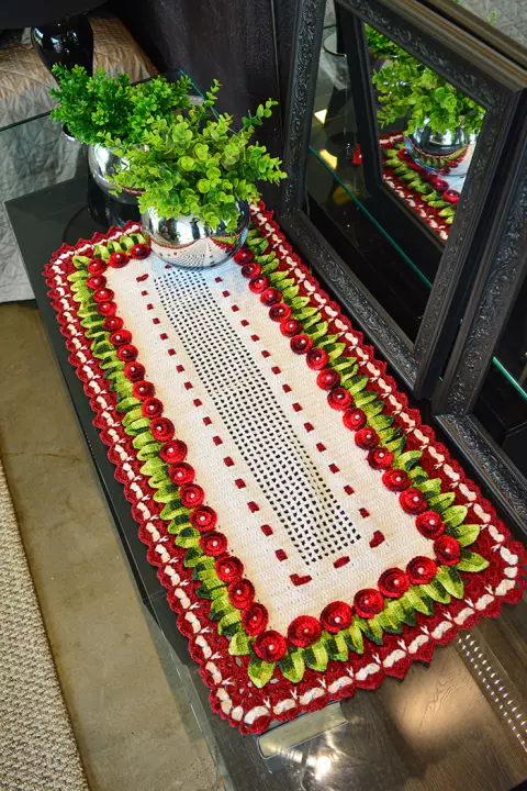 Trilho de Mesa Rococó