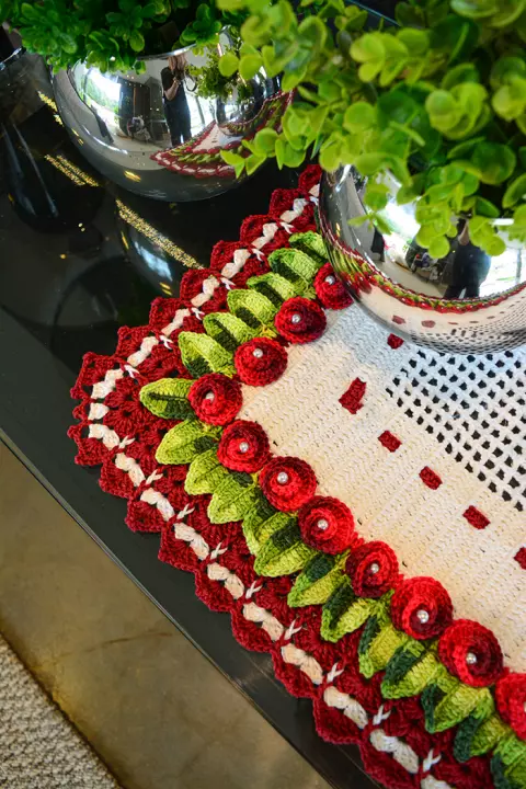 Trilho de Mesa Rococó