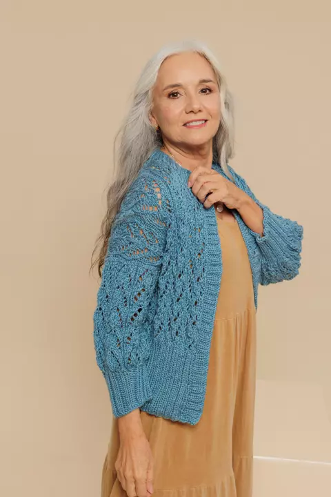 Casaqueto Azul Retrô