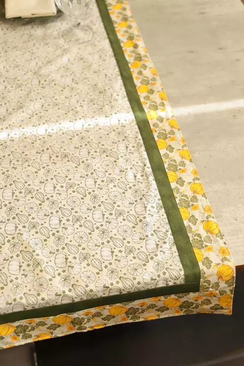 Trilho Tête-a-Tête com Cesta Abóboras