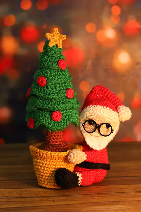 Papai Noel e o Pinheirinho