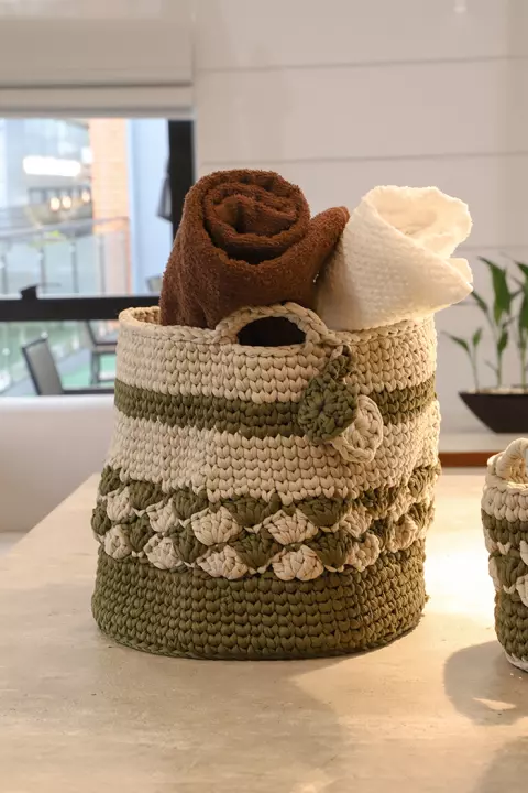 Conjunto de Cestos Floresta
