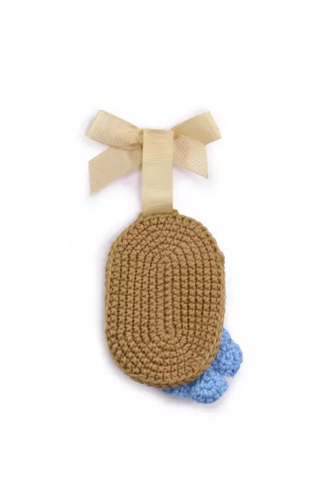 Sachê Flor de bordado urso petit