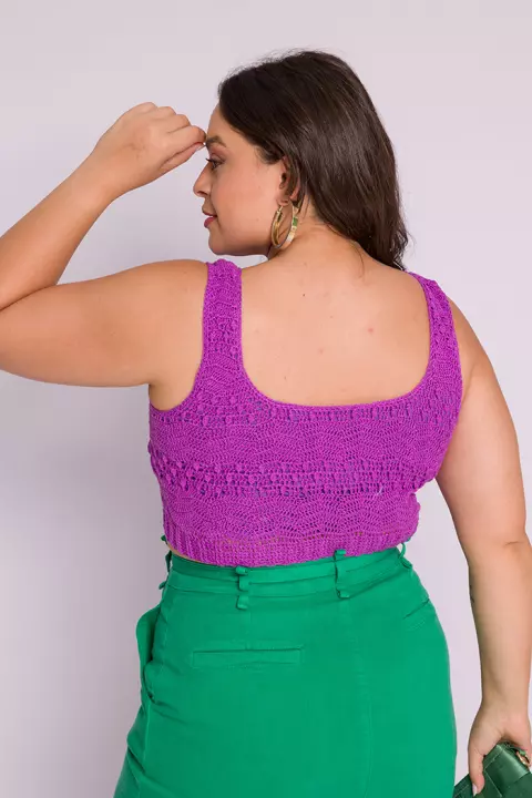 Cropped Roxo Cítrico