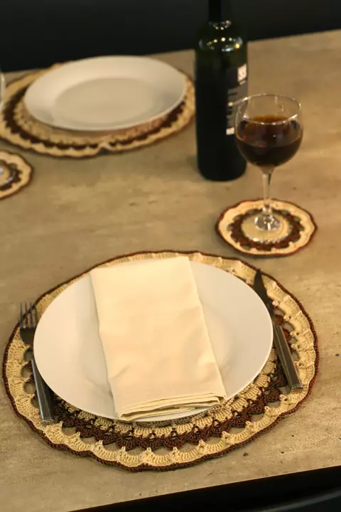 Sousplat Porcelana