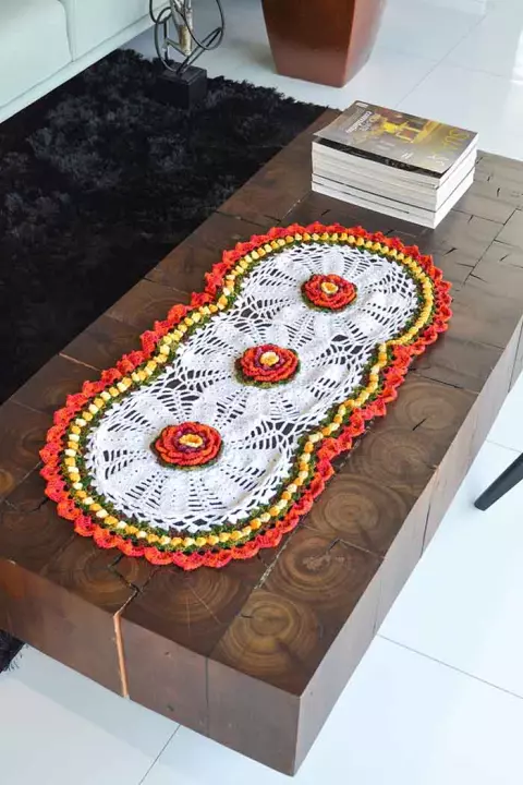 Trilho de Mesa Oval
