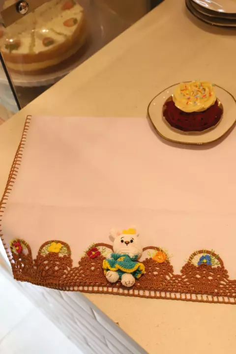 Pano de Prato Coelha Tiffany