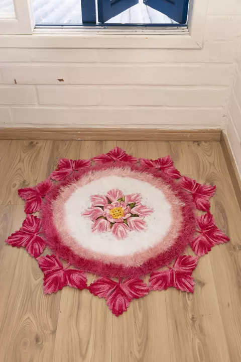 Tapete Redondo Decore Bailarina