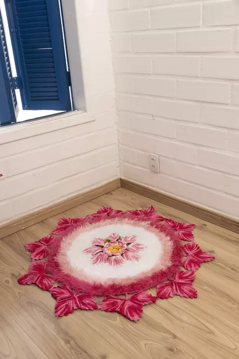Tapete Redondo Decore Bailarina