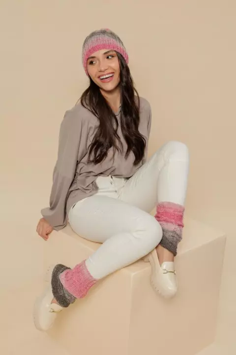 Gorro e Polaina Neblina