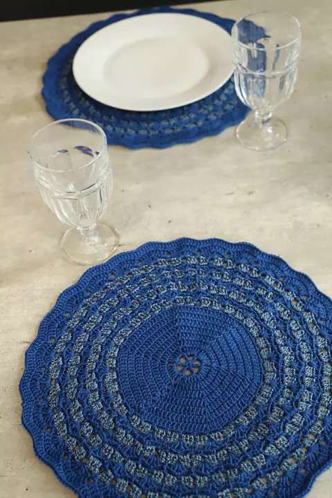Sousplat Azul Clássico