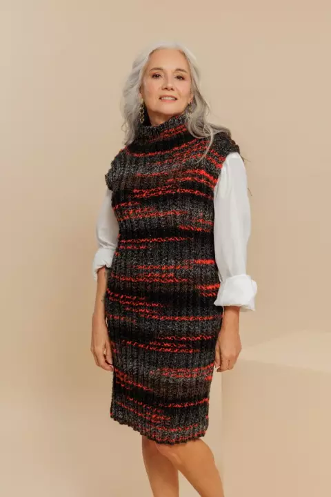 Vestido Vulcão