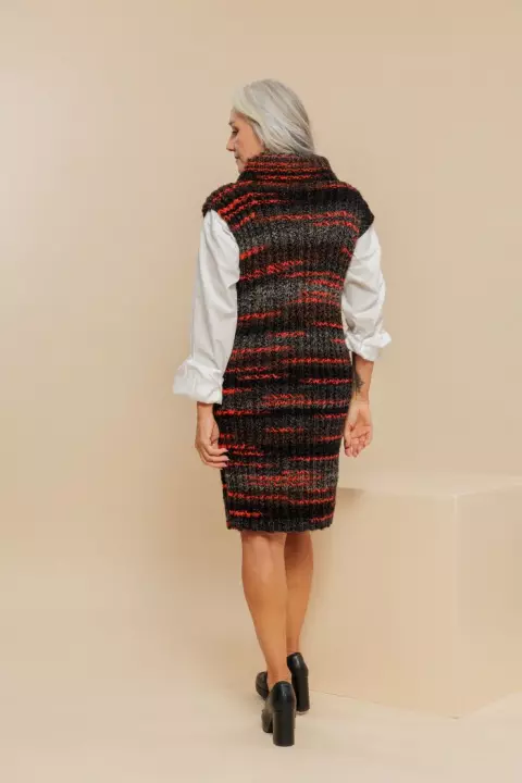 Vestido Vulcão