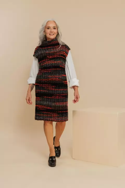 Vestido Vulcão