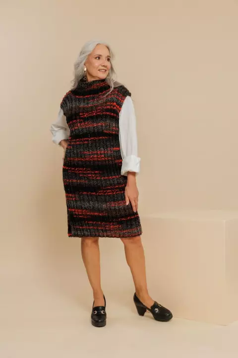 Vestido Vulcão