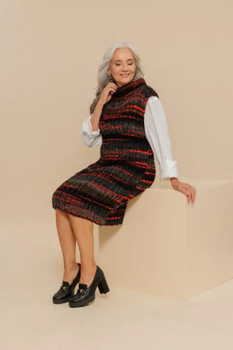 Vestido Vulcão