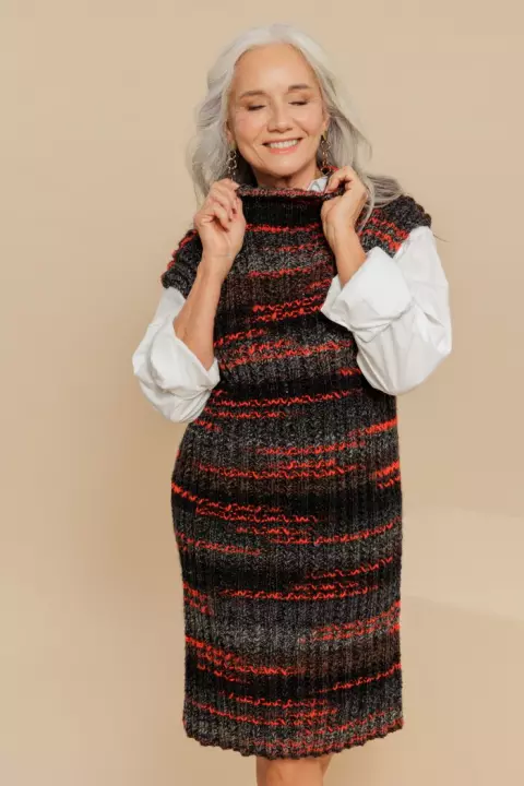 Vestido Vulcão