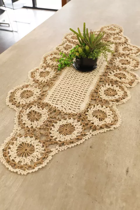 Trilho de Mesa Porcelana