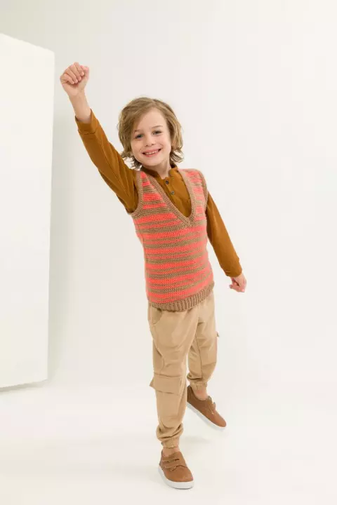 Colete Infantil Goiabada