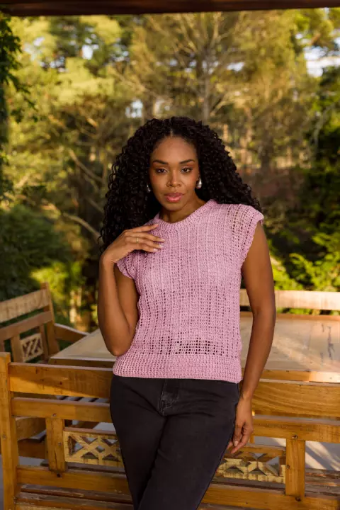 Blusa Lilás