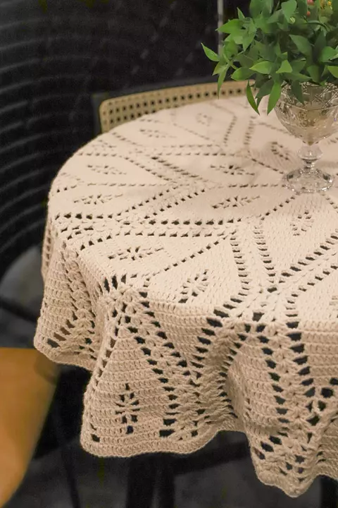 Lotus flower tablecloth