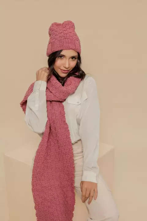 Gorro e Cachecol Boneca