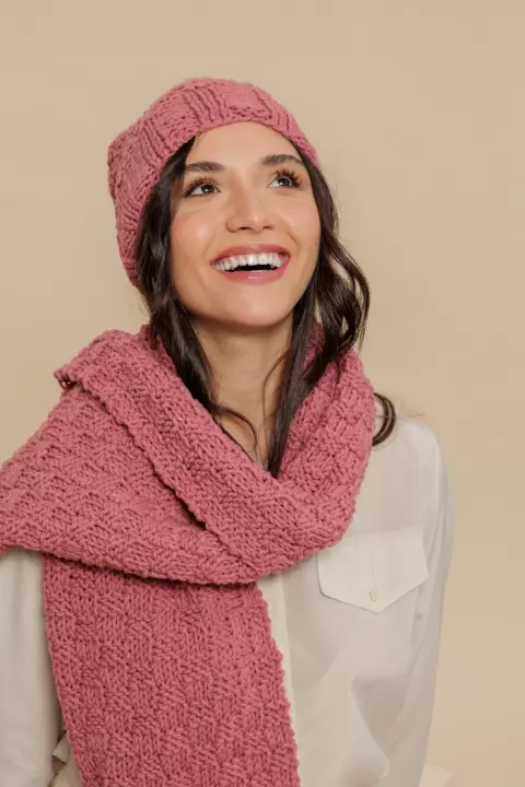 Gorro e Cachecol Boneca