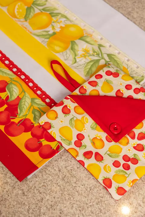 Kit Cozinha Frutas