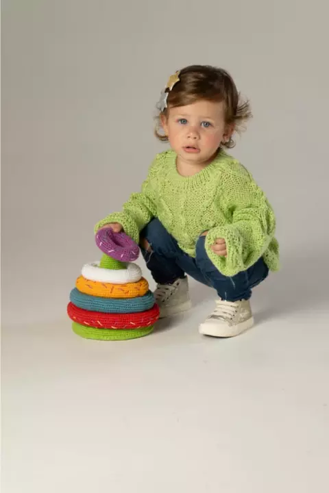 Suéter Infantil Pistache