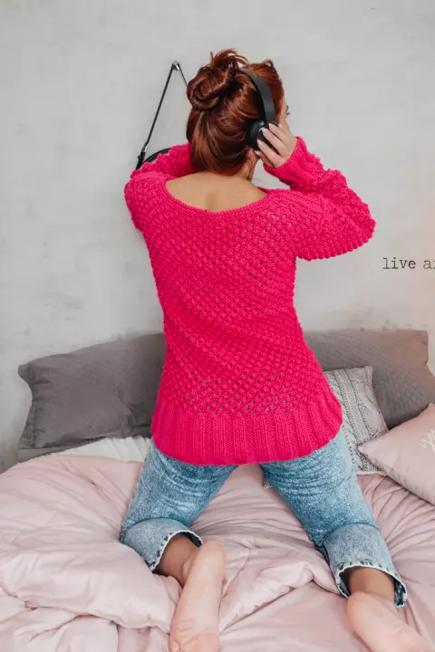 Blusa Palomita Magenta