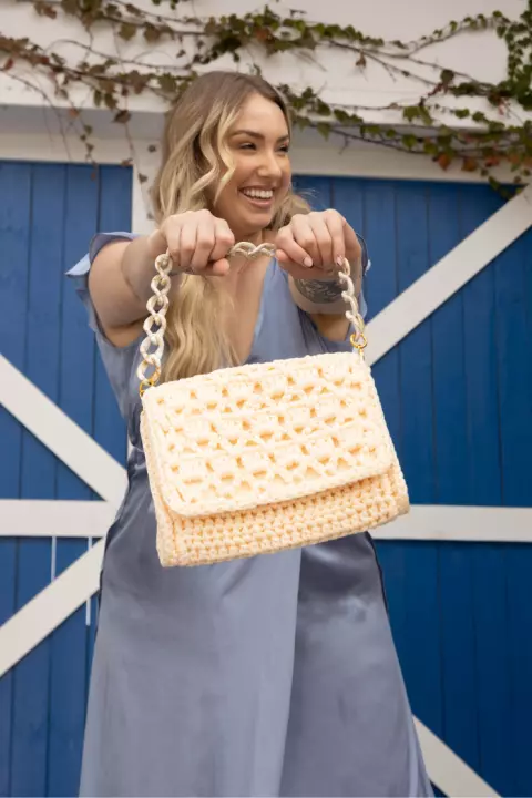 Bolso Crema