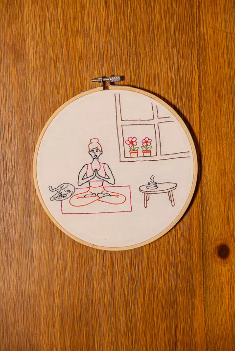 Bordado Livre Meditação