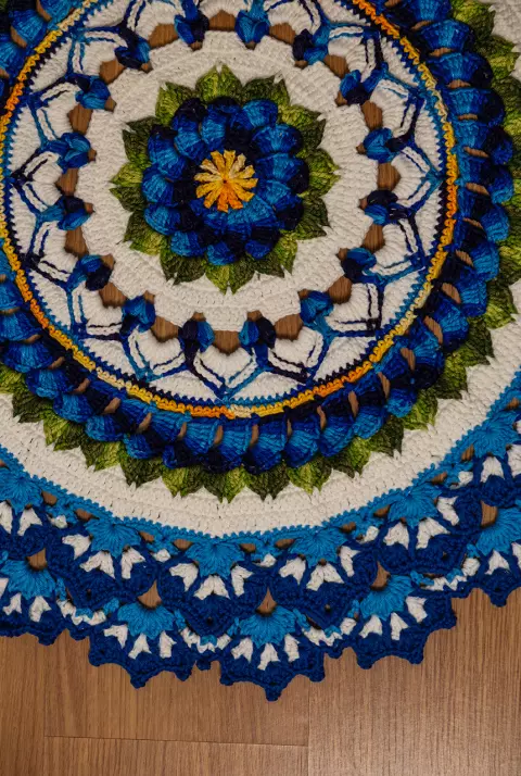 Tapete Azul Oceano