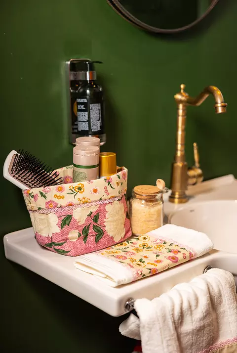Kit Lavabo Floral
