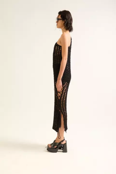 Vestido Preto LED